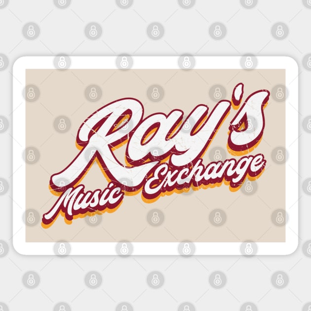 Ray's Music Exchange Magnet by RetroPandora